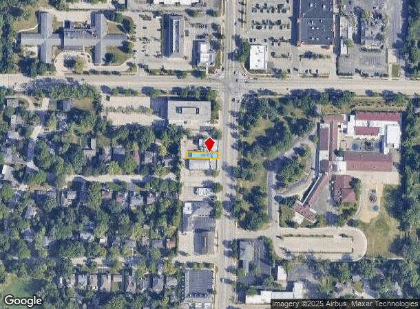 1332 Waukegan Rd, Glenview, IL Parcel Map