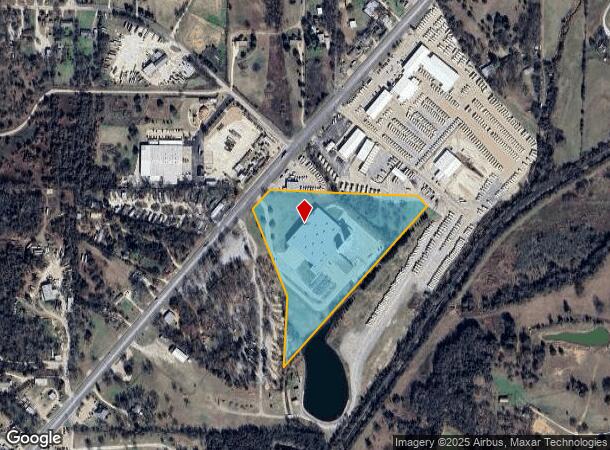 2036 E Henderson St, Cleburne, TX Parcel Map