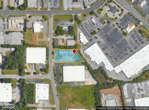 2809 Earlham Pl, High Point, NC Parcel Map