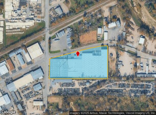  1600 Carson St, Haltom City, TX Parcel Map
