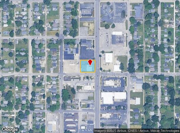  2123 S Madison St, Muncie, IN Parcel Map