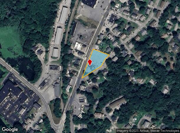  74 Providence Rd, Whitinsville, MA Parcel Map