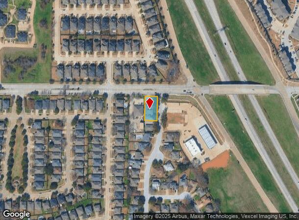 354 E Glade Rd, Euless, TX Parcel Map