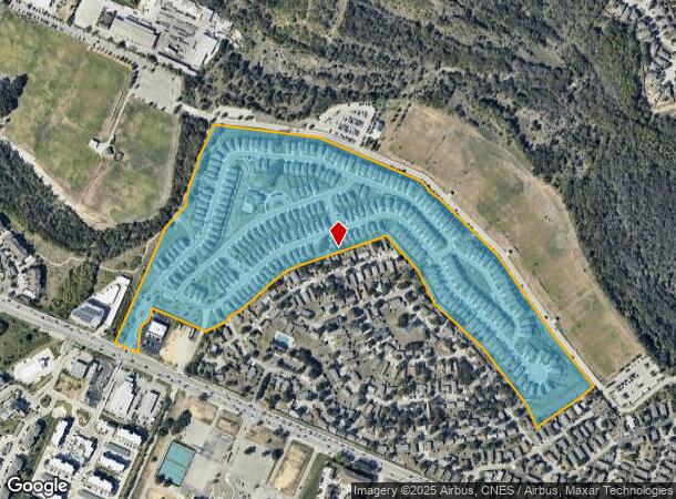  11631 Culebra Rd, San Antonio, TX Parcel Map