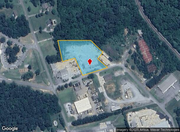  506 Industrial Dr, Rockmart, GA Parcel Map