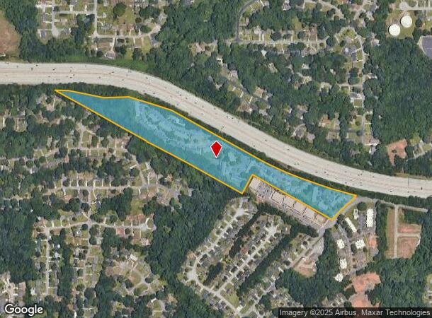  2567 Whites Mill Rd, Decatur, GA Parcel Map