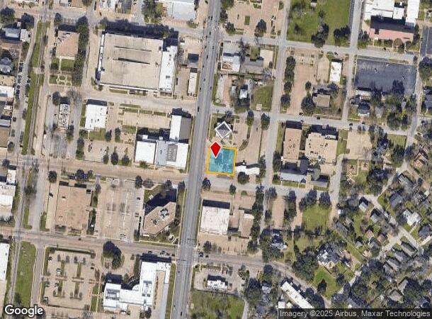  209 S Texas Ave, Bryan, TX Parcel Map