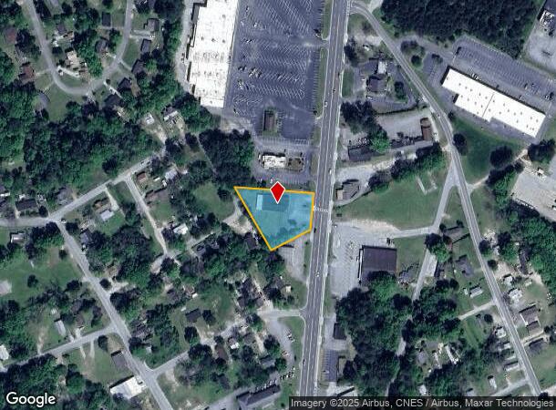 647 Main St, Thomson, GA Parcel Map