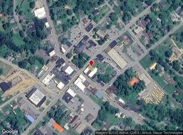  127 Fayette Ave, Fayetteville, WV Parcel Map