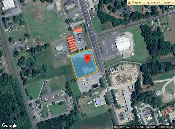  612 S Norwood St, Wallace, NC Parcel Map