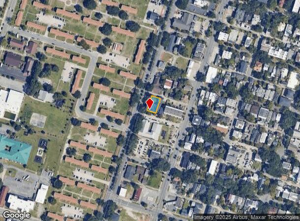 1018 Martin Luther King Jr Blvd, Savannah, GA Parcel Map