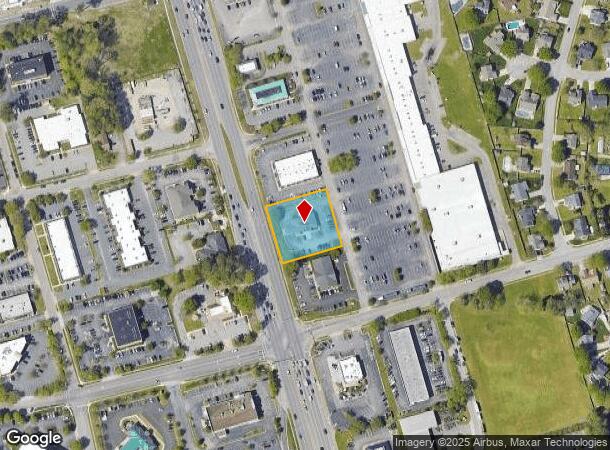  677 Battlefield Blvd N, Chesapeake, VA Parcel Map