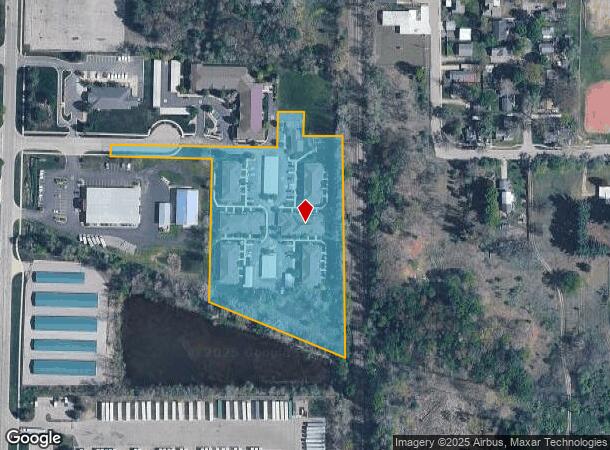  1125 Eagle Dr, Wayland, MI Parcel Map