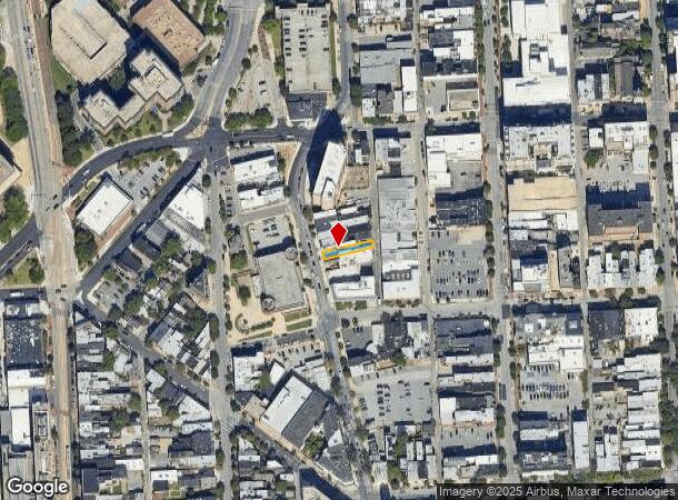 1015 Cathedral St, Baltimore, MD Parcel Map