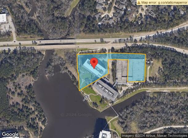  2107 Research Forest Dr, Spring, TX Parcel Map