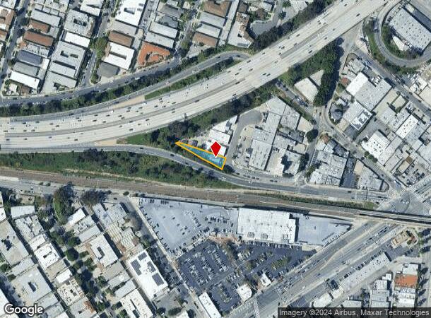  3393 Livonia Ave, Los Angeles, CA Parcel Map