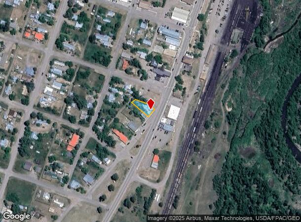 611 Terrace Ave, Chama, NM Parcel Map