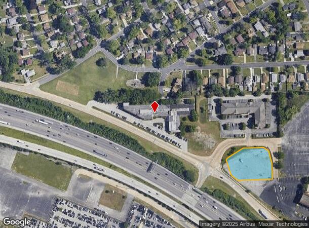 4600 Frontage Rd, Hillside, IL Parcel Map