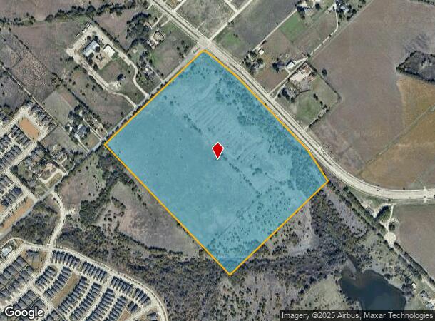  4000 Hickox Rd, Rowlett, TX Parcel Map