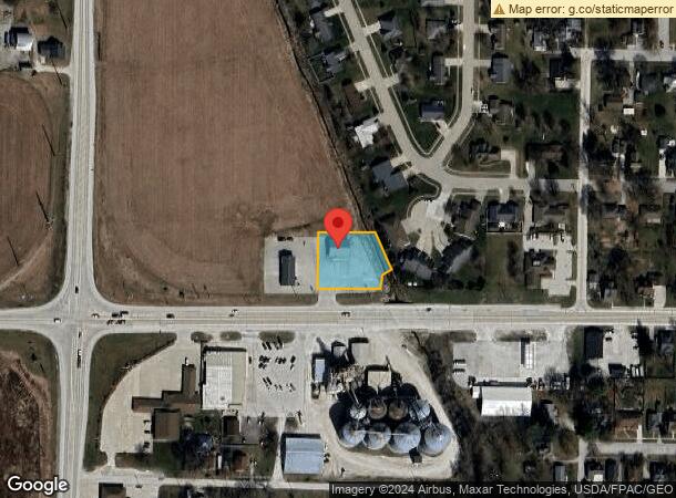  131 E Ave, Kalona, IA Parcel Map