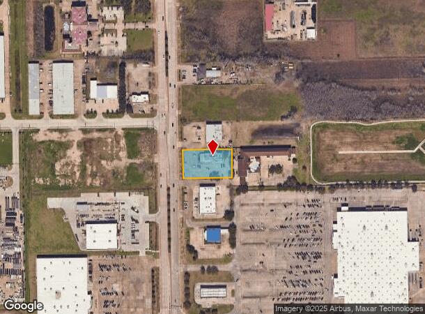  1837 N Main St, Pearland, TX Parcel Map