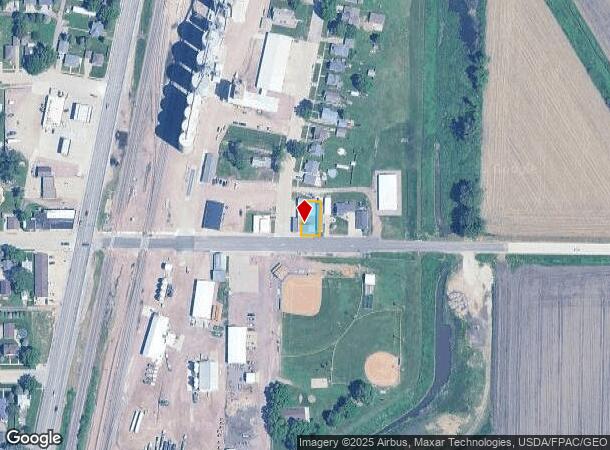 201 E Main St, Hinton, IA Parcel Map