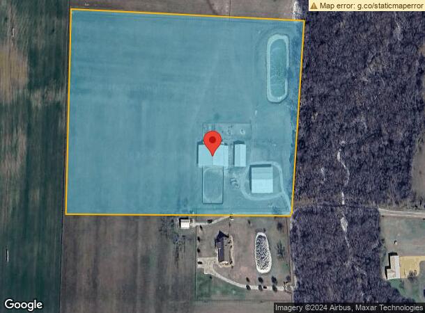  1075 Buck Creek Rd, Tioga, TX Parcel Map