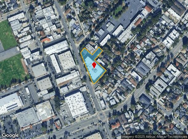  820 S Main St, Burbank, CA Parcel Map