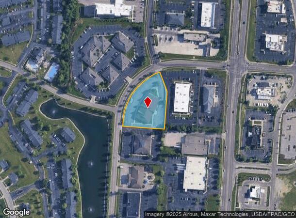 2358 Lakeview Dr, Beavercreek, OH Parcel Map