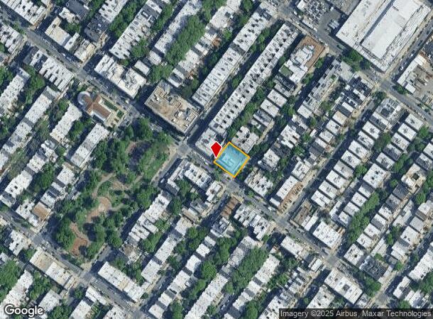  803 Knickerbocker Ave, Brooklyn, NY Parcel Map