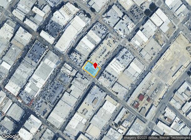 1039 Wall St, Los Angeles, CA Parcel Map