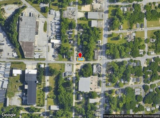  345 Ennis St, High Point, NC Parcel Map