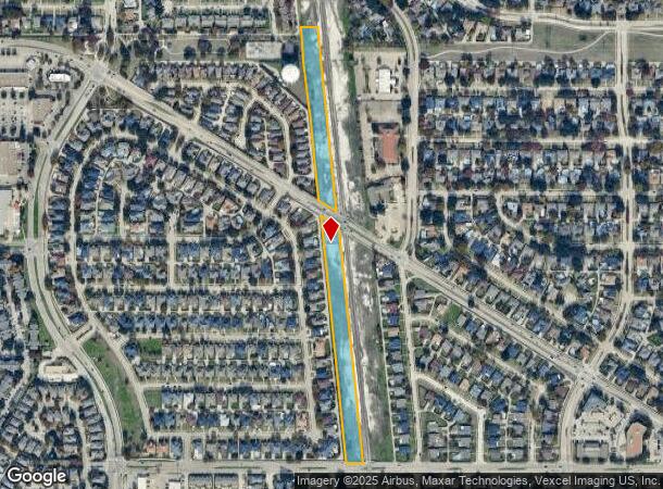 710 S Bowser Rd, Richardson, TX Parcel Map