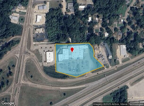 1601 N Frontage Rd, Vicksburg, MS Parcel Map