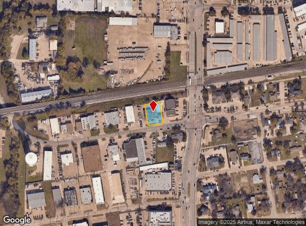  3317 Main St, Rowlett, TX Parcel Map