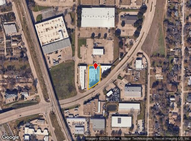 1919 Old Denton Rd, Carrollton, TX Parcel Map