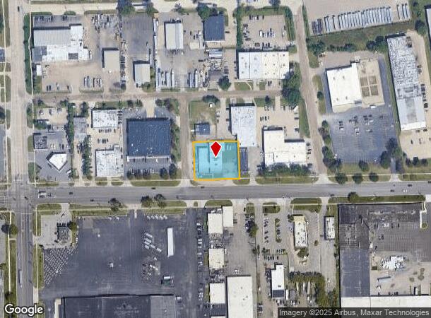  2089 E 10 Mile Rd, Warren, MI Parcel Map