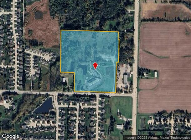 850 W Elsner Rd, Appleton, WI Parcel Map