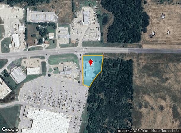  1410 E Milam St, Mexia, TX Parcel Map