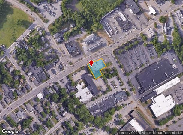  211 Pleasant St, Attleboro, MA Parcel Map