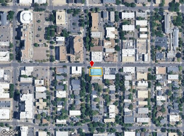 1278 N Pennsylvania St, Denver, CO Parcel Map
