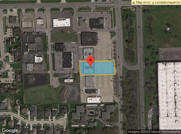  1650 Fort St, Trenton, MI Parcel Map