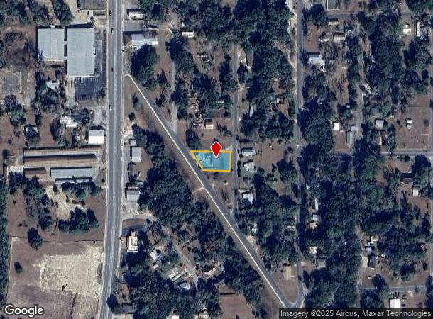 1308 S Dixie Hwy S, Perry, FL Parcel Map