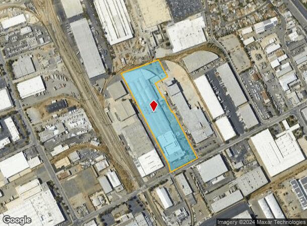  2020 Williams St, San Leandro, CA Parcel Map