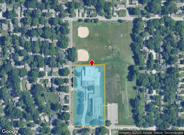  4901 Reinhardt Dr, Roeland Park, KS Parcel Map