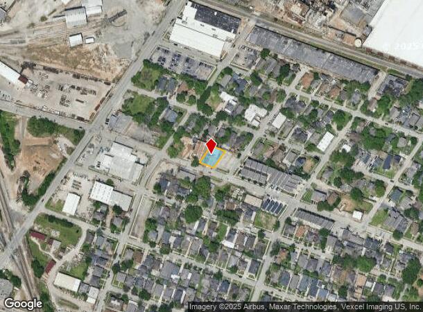  3915 Mckinney St, Houston, TX Parcel Map