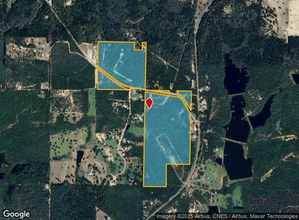  Senterfitt Rd, Laurel Hill, FL Parcel Map