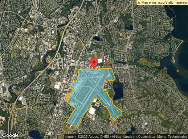  550 Airport Rd, Warwick, RI Parcel Map