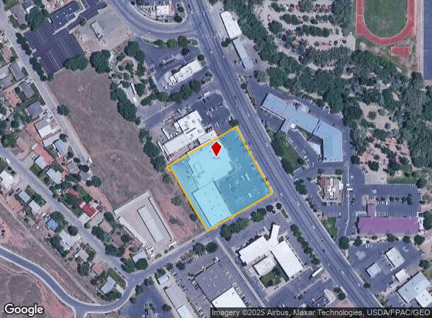  702 S Main St, Moab, UT Parcel Map