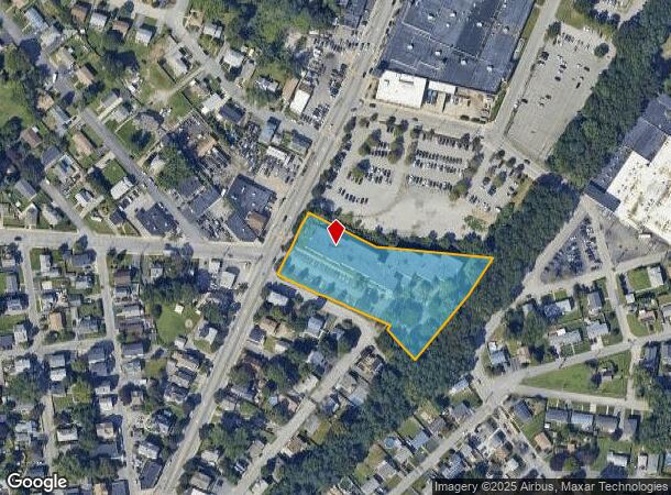 1214 Cranston St, Cranston, RI Parcel Map